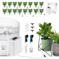 Smart Automatic Plant Watering Drip Irrigation System with Timer, Rechargeable Battery, Dual Spray & Drip Modes, Ideal for Indoor Potted Plants, Balcony Gardens, and Vacation Care (Water For 2 Plants)