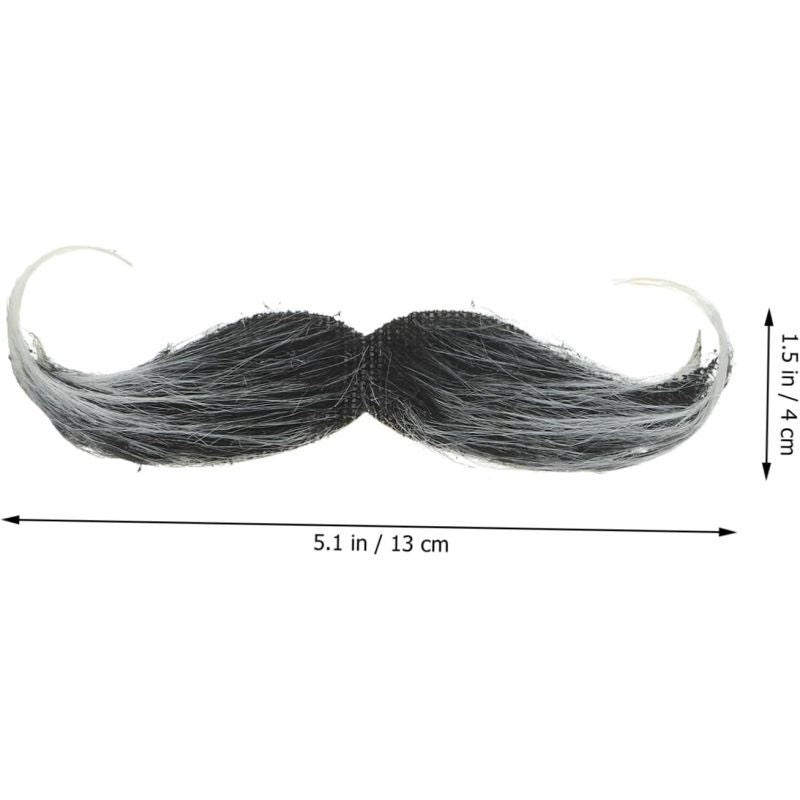 2pcs Halloween Costumes Halloween Decorations Beard Ornament Costume Beard Party Props Cosplay Fake Mustache Fake Beard